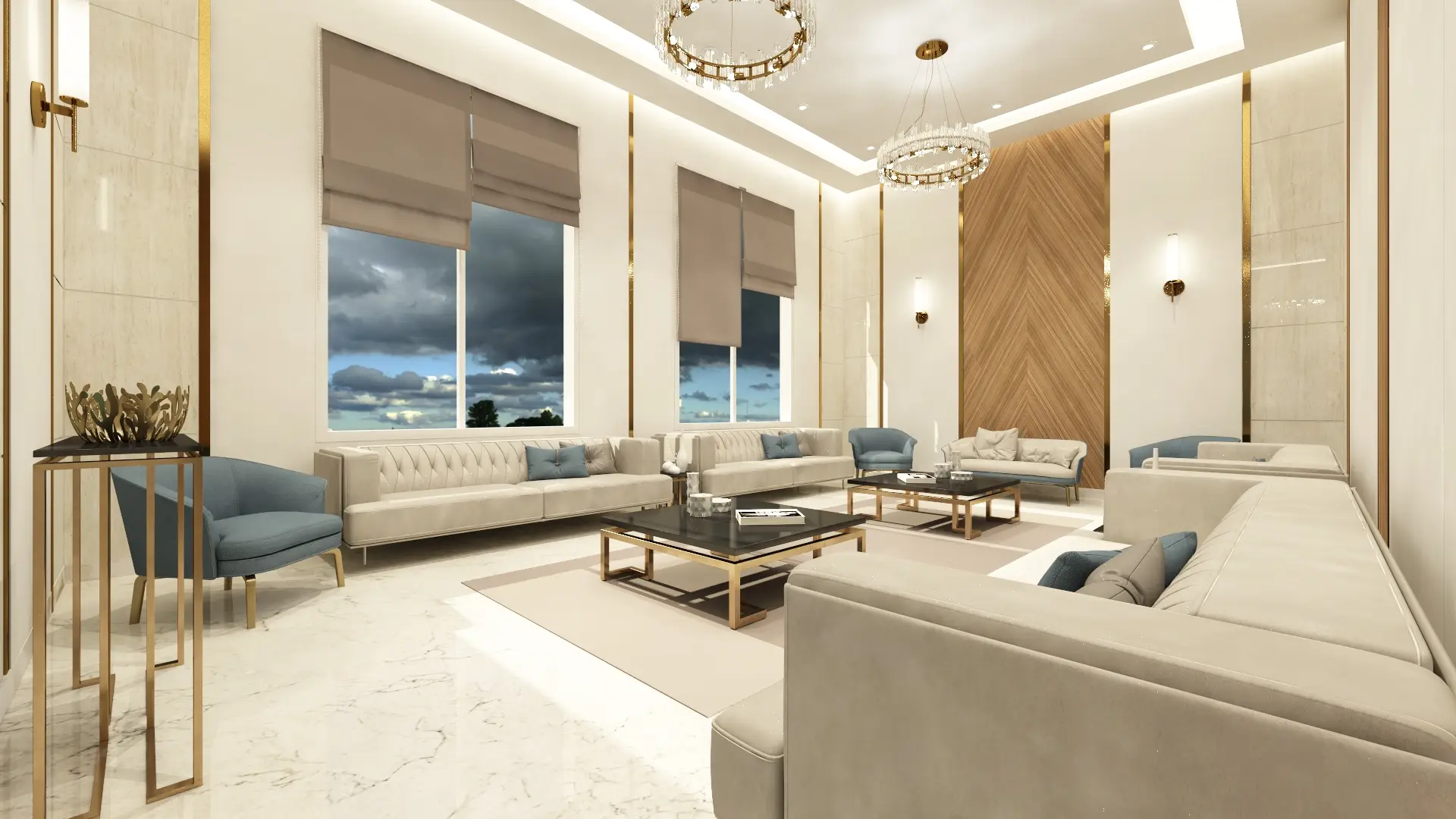 Elegant Modern Villa design Interiors - Majco