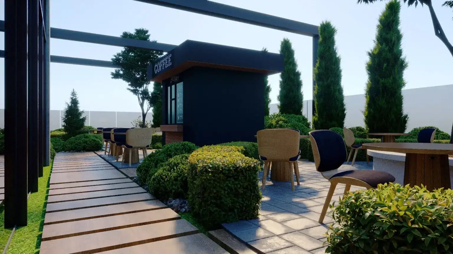 تصميم داخلي كافيه