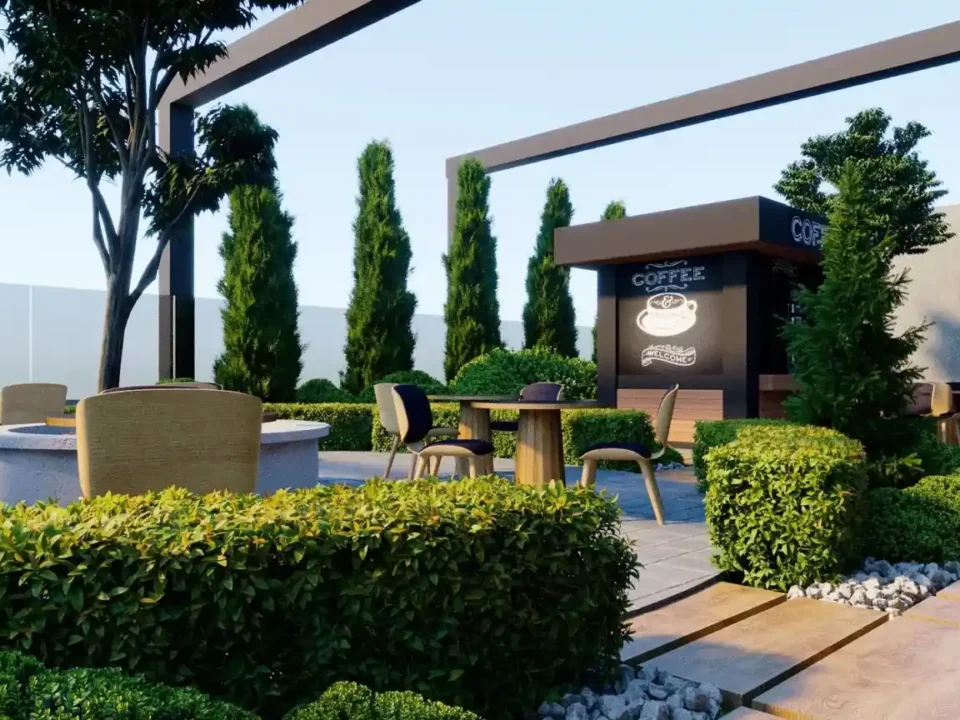 تصميم داخلي كافيه