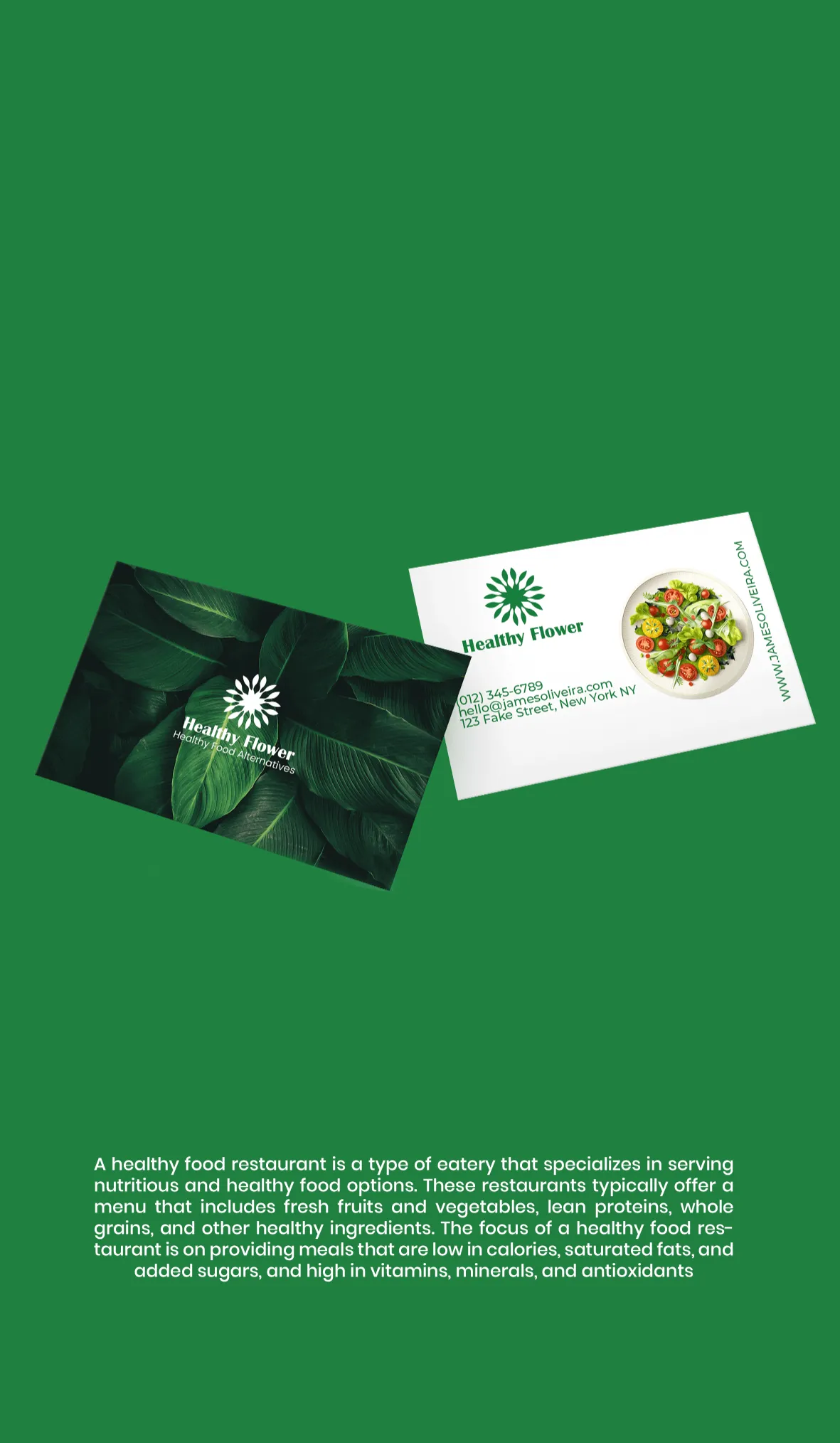 Healthy Flower تصميم لوجو