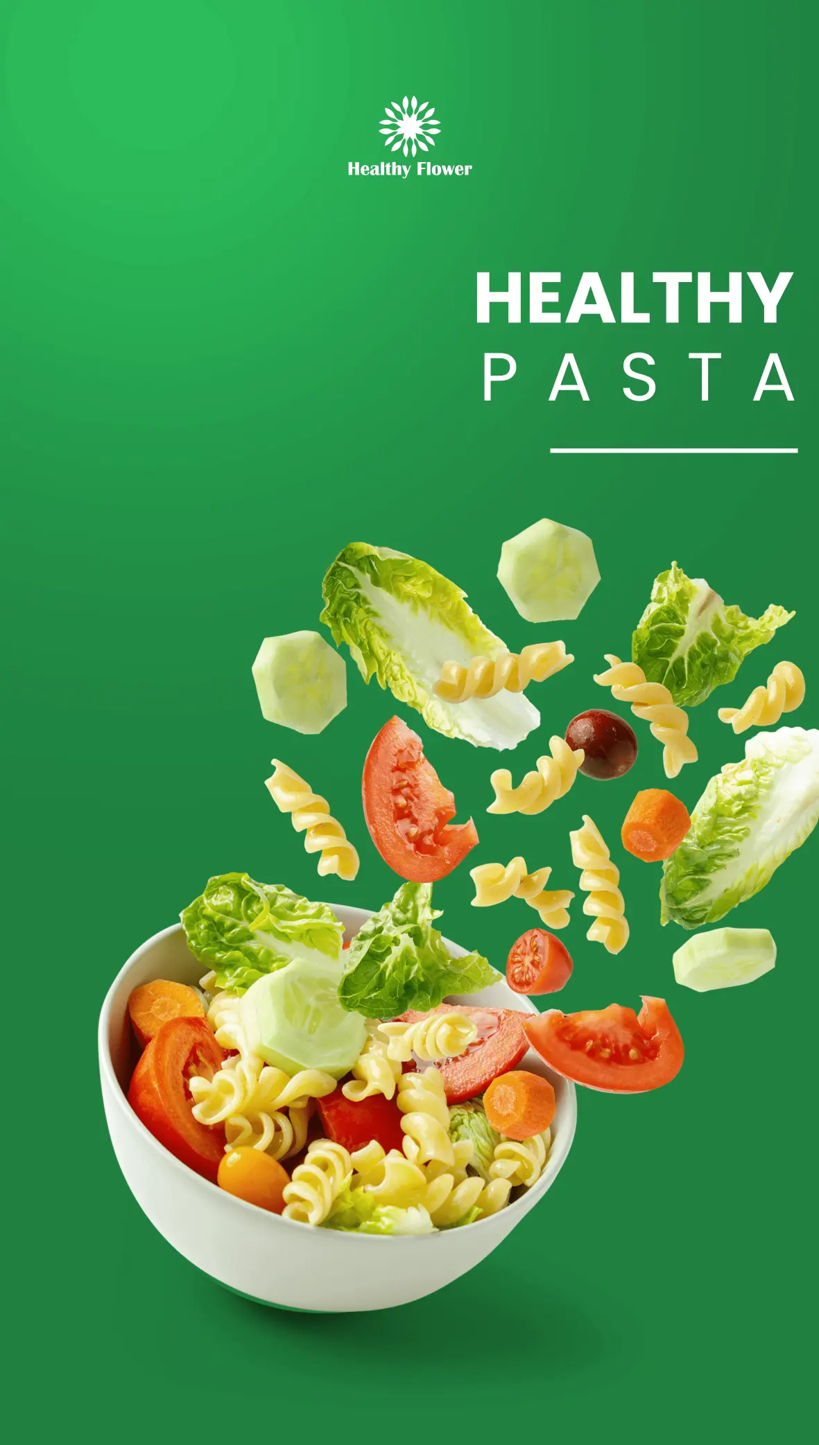 Healthy Flower تصميم لوجو