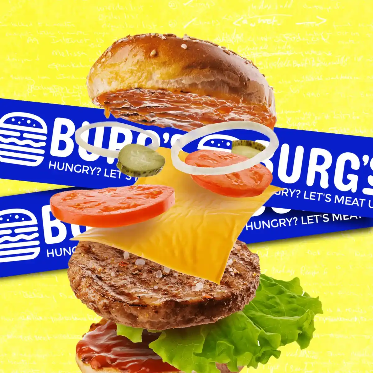 تصميم لوجو برجر