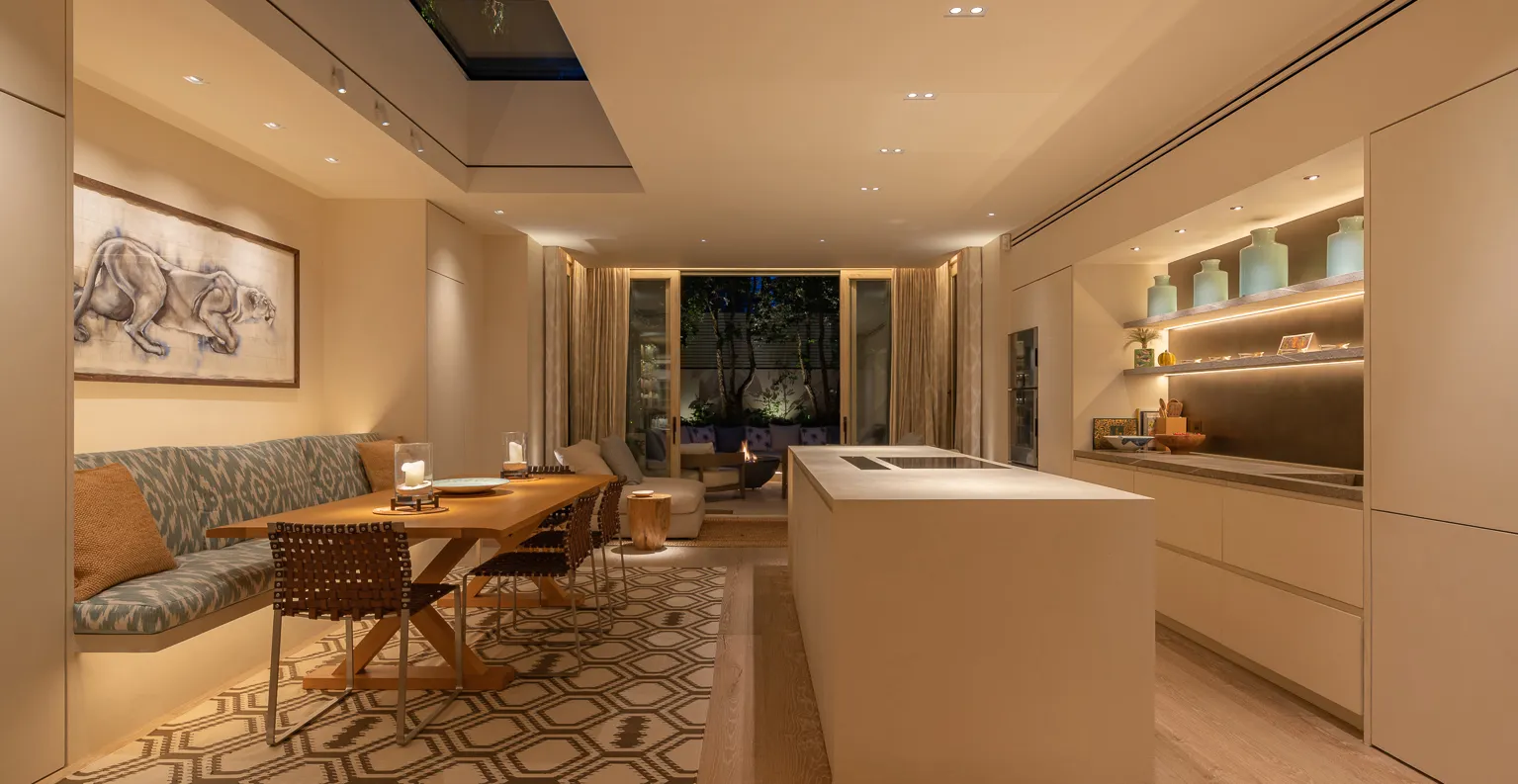 تاثير الاضاءة في التصميم الداخلي