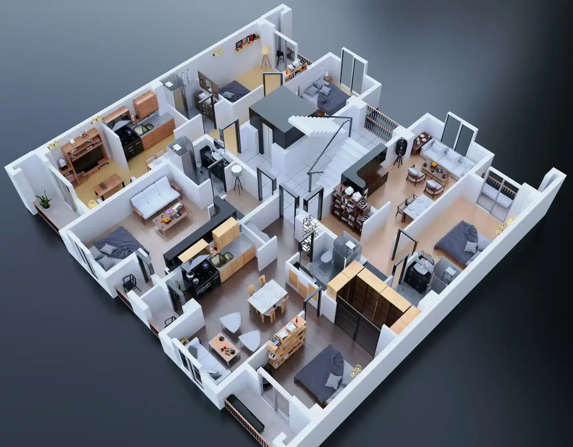 سعر التصميم الداخلي 3d في السعودية