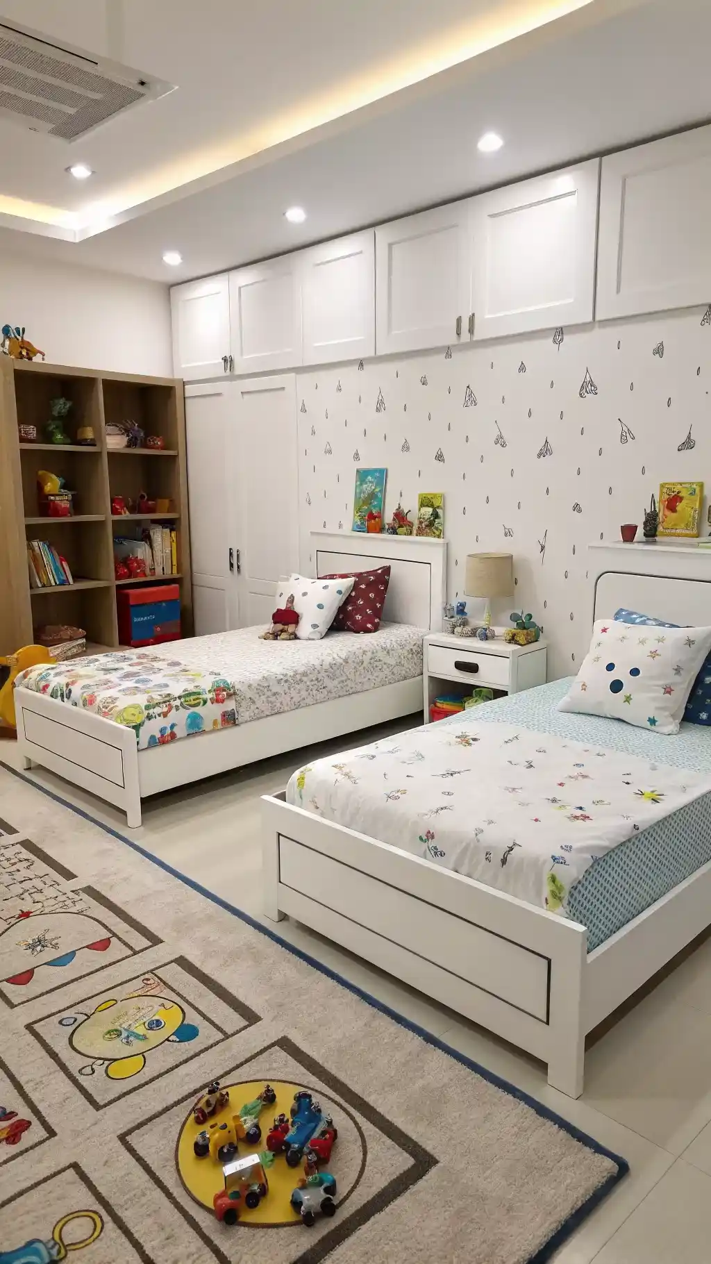 استغلال مساحات غرف الاطفال